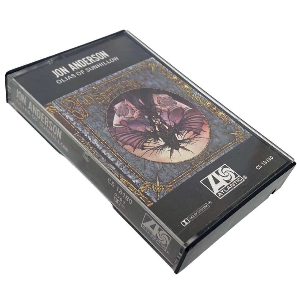 Jon Anderson Olias of Sunhillow Cassette Tape Progressive 1976 Atlantic CS 18180